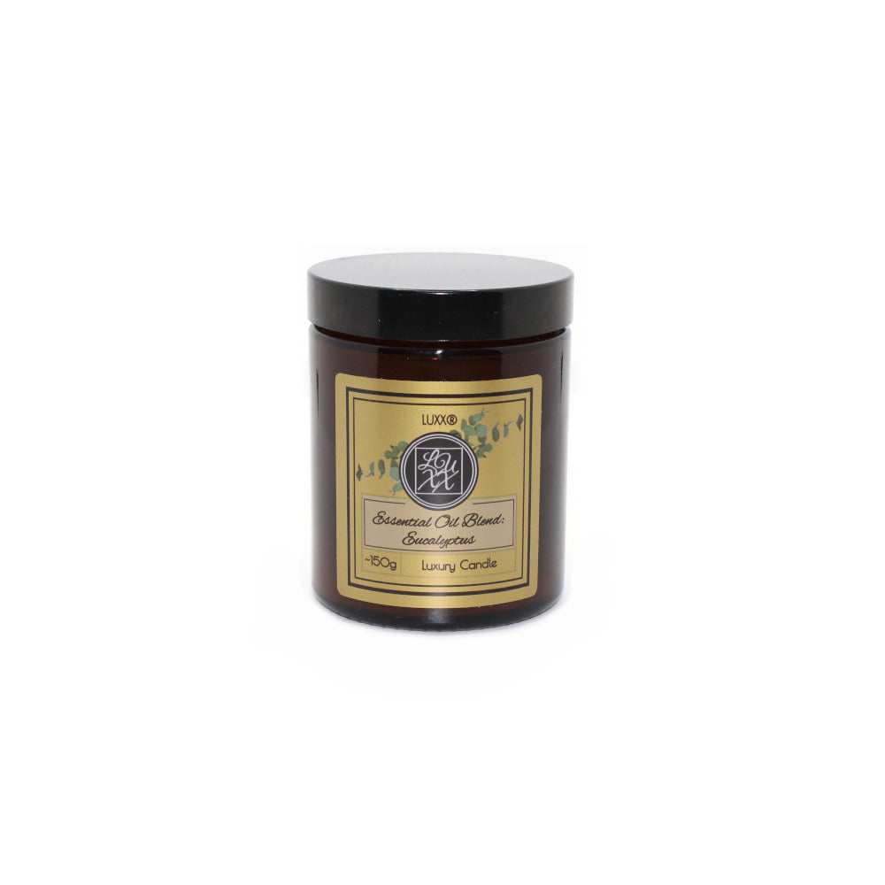 Pure Essential Oils Candle Made with Natural Coconut Wax | 150g | Clove, Bay & Eucalyptus | 30+ Hours Burn Time | Stress Relief | Calming