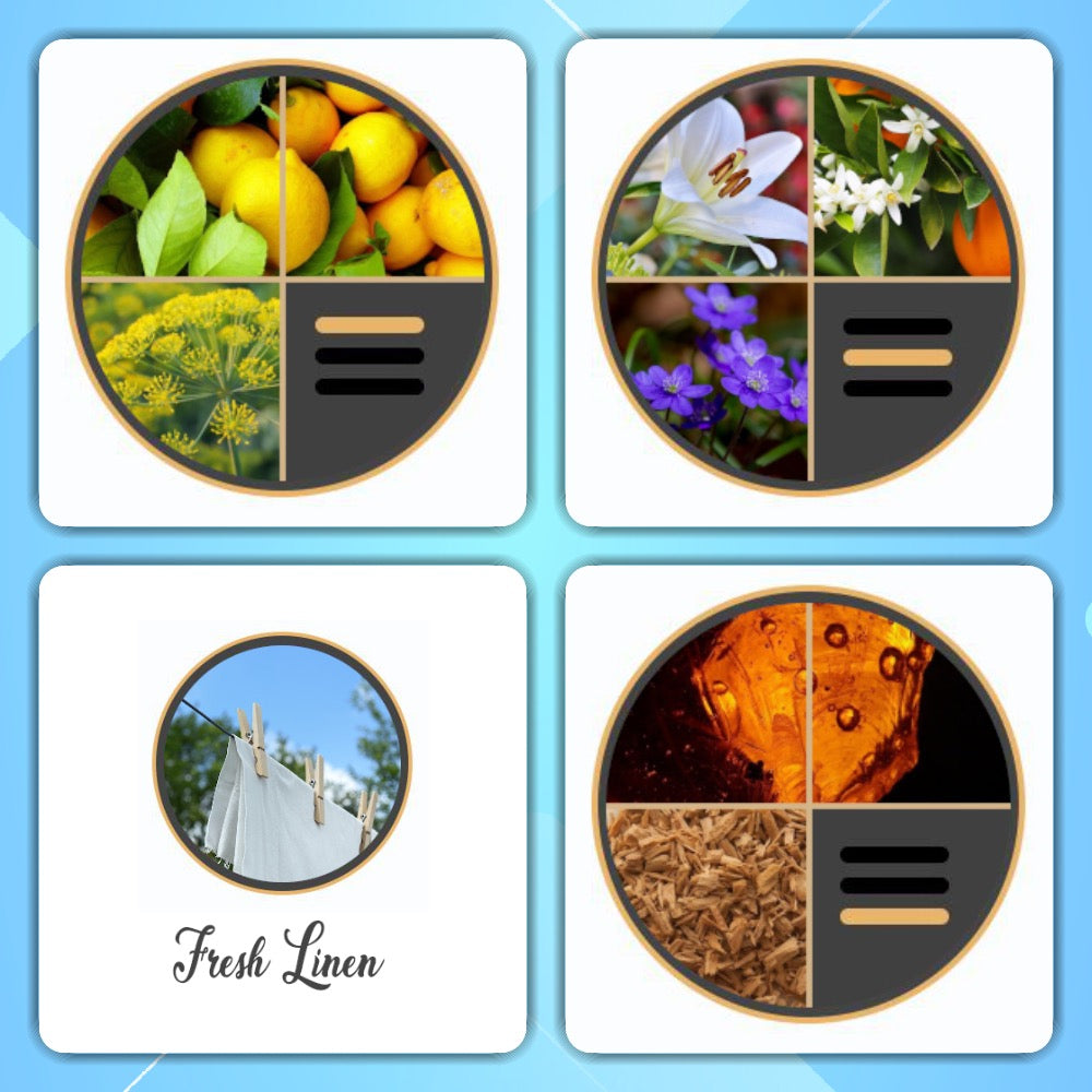 Fresh Linen Wax Melts 85g | 70+hours of fragrance