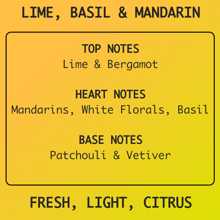 Lime, Basil & Mandarin