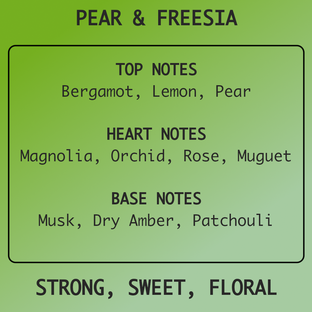 Pear & Freesia