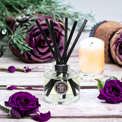 Velvet Peony & Oud - Large Luxury Reed Diffuser 150ml