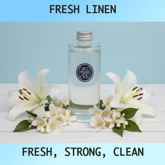 Fresh Linen - Luxury Reed Diffuser Refill 150ml