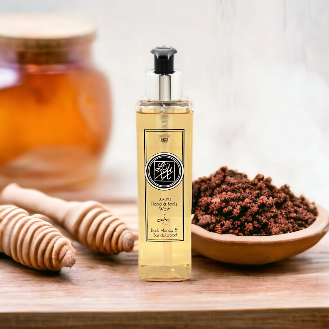 Dark Honey & Sandalwood - Luxury Hand Soap 250ml
