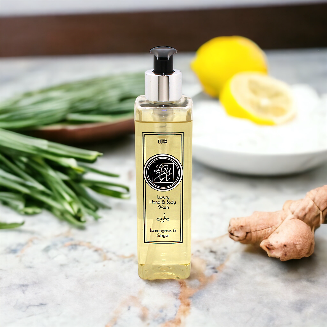 Lemongrass & Ginger - Luxury Hand Soap 250ml