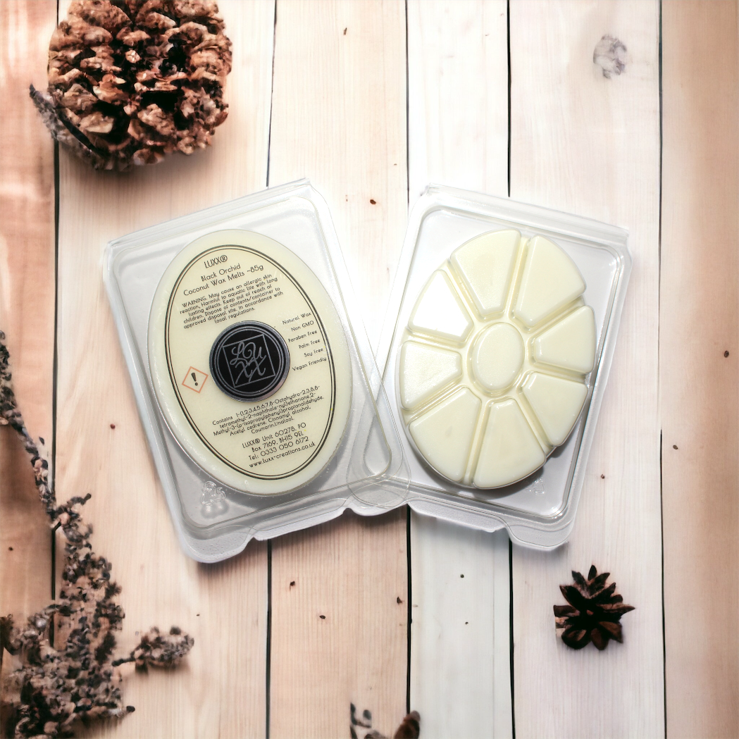 Black Orchid Luxury Wax Melts 85g | 70+ hours of fragrance
