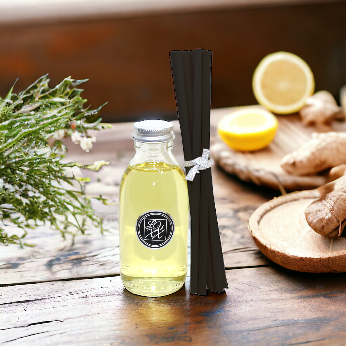 Lemongrass & Ginger  - Luxury Reed Diffuser Refill 150ml